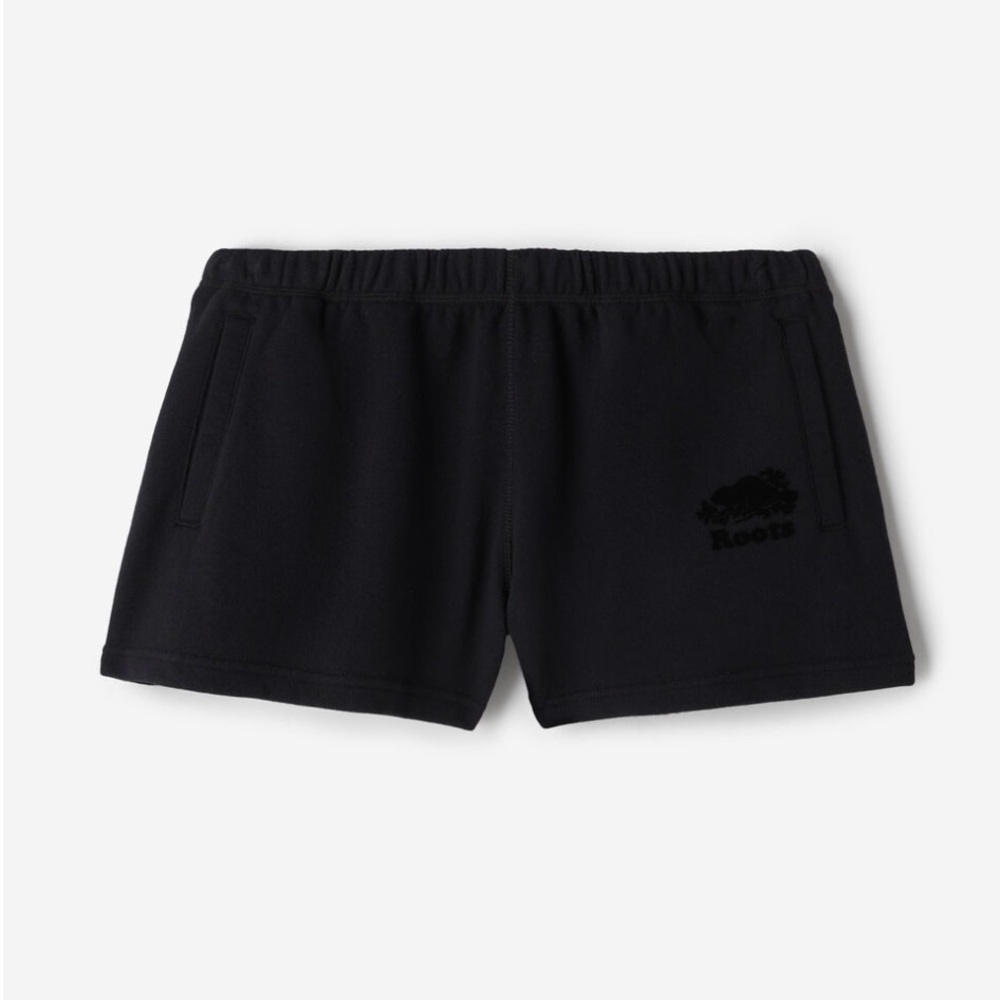 Roots Women's Classic Black Athletic Shorts - *AS IS*